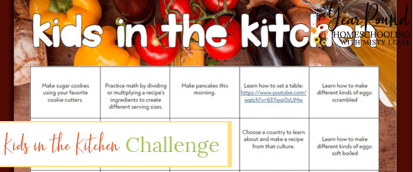 kids in the kitchen challenge calendar, kids in the kitchen challenge, kids in the kitchen calendar, kids kitchen challenge, challenge kids kitchen