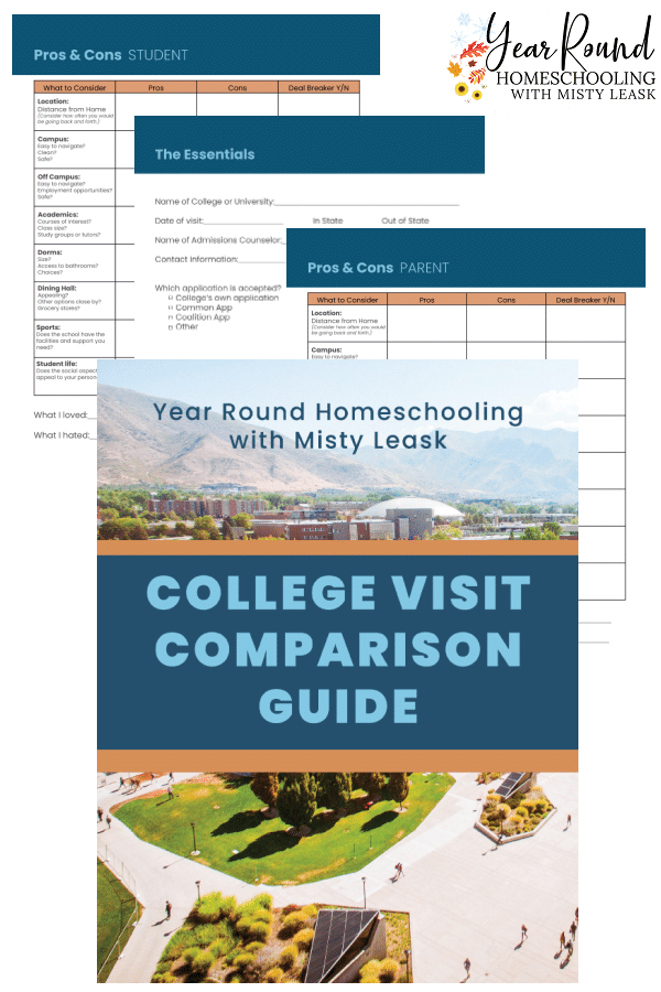 college visit comparison guide, college visit guide, printable college visit comparison guide, printable college visit guide, college visit guide