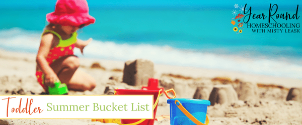 toddler summer bucket list, summer bucket list for toddlers, toddler summer list, bucket list for toddlers