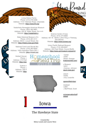Digital Iowa Field Trip Guide