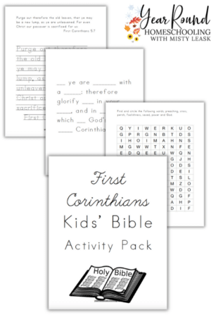 1st Corinthians Kids’ Bible Pack