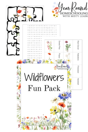 Wildflowers Printable Fun Pack