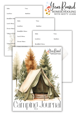 Printable Camping Journal