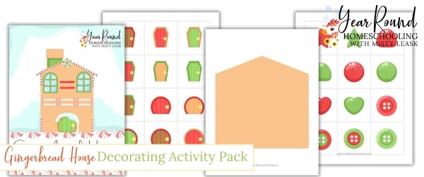 gingerbread house decorating activity, gingerbread house activity, decorate a gingerbread house activity, decorate a gingerbread house printable, printable gingerbread house decorating activity